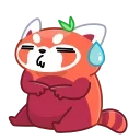 RRRed Panda 스티커