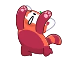 RRRed Panda 스티커