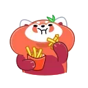 RRRed Panda 스티커