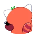 RRRed Panda 스티커