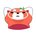 RRRed Panda 스티커