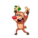 Rudy the Deer 스티커