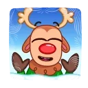 Rudy the Deer 스티커