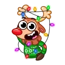 Rudy the Deer 스티커