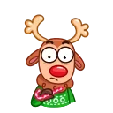 Rudy the Deer 스티커