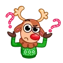 Rudy the Deer 스티커