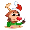 Rudy the Deer 스티커