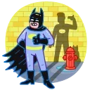 Batman vs. Life Crisis 스티커