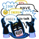 Batman vs. Life Crisis 스티커
