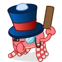 Santa's Crab 스티커