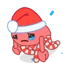 Santa's Crab 스티커