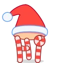 Santa's Crab 스티커