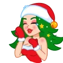 Santa Girl 스티커