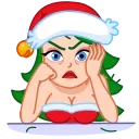 Santa Girl 스티커