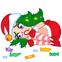 Santa Girl 스티커
