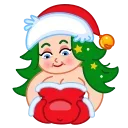 Santa Girl 스티커