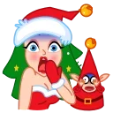 Santa Girl 스티커