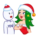 Santa Girl 스티커