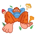 Hairy Harry 스티커