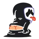 Scream 스티커