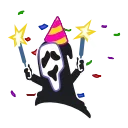 Scream 스티커
