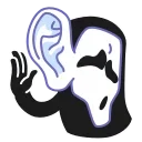 Scream 스티커
