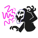 Scream 스티커