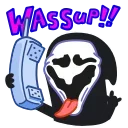 Scream 스티커