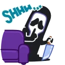 Scream 스티커