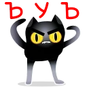 Shadow Kitty 스티커