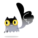 Shadow Kitty 스티커