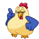Shaitan Chick 스티커