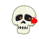 Skull 스티커