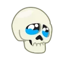 Skull 스티커
