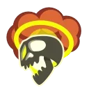 Skull 스티커