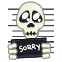Skull 스티커