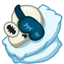 Skull 스티커
