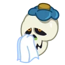 Skull 스티커