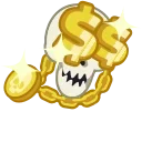 Skull 스티커