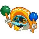 Skull 스티커