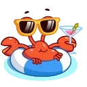Grab this Crab 스티커