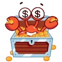 Grab this Crab 스티커
