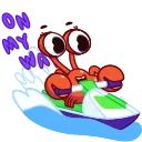 Grab this Crab 스티커