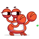 Grab this Crab 스티커