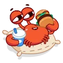 Grab this Crab 스티커