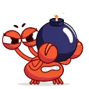 Grab this Crab 스티커