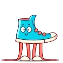Sneaker Chuck 스티커