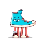 Sneaker Chuck 스티커