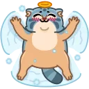 Snow Manul 스티커