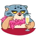 Snow Manul 스티커
